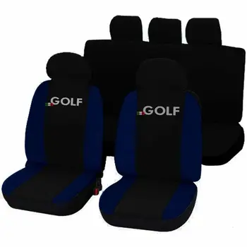 

COPRISEDILI VOLKSWAGEN GOLF FODERE AUTO SEDILI BICOLORE NERO - BLU SCURO