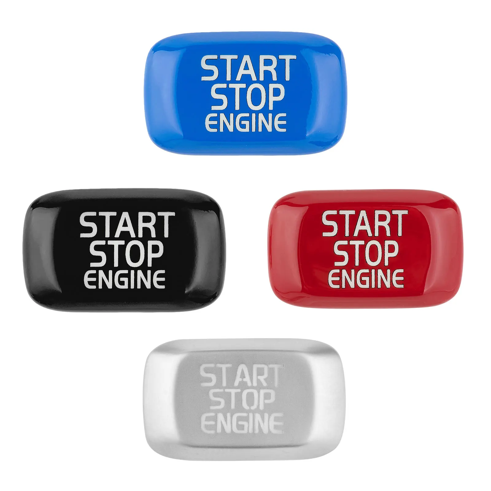 Auto Motor Start Taste Ersetzen Abdeckung Stop Schalter Schlüssel Dekor Auto Styling Für Volvo V40 V60 S60 S60L XC60 S80L
