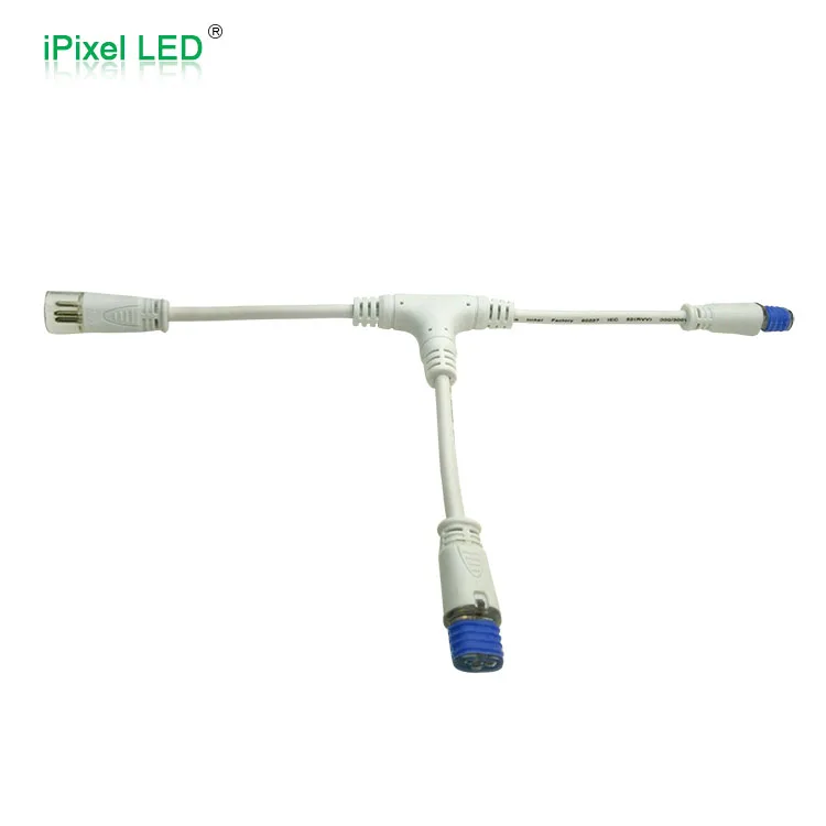 Водонепроницаемый 3 канала T разъем типа для SPI и DMX512 светодиодный продукты