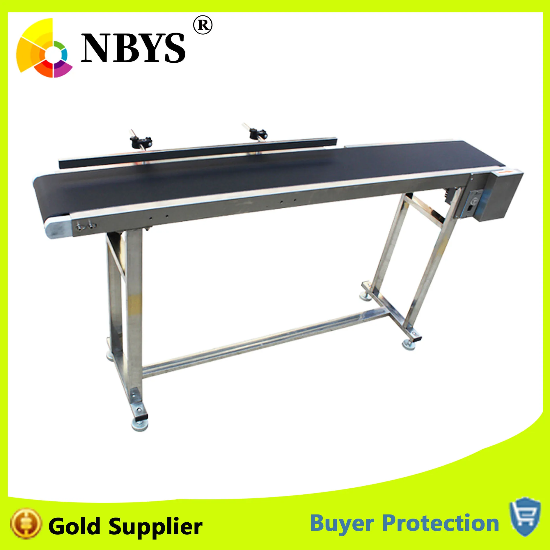 Pengiriman Inkjet Printer Conveyor Belt 