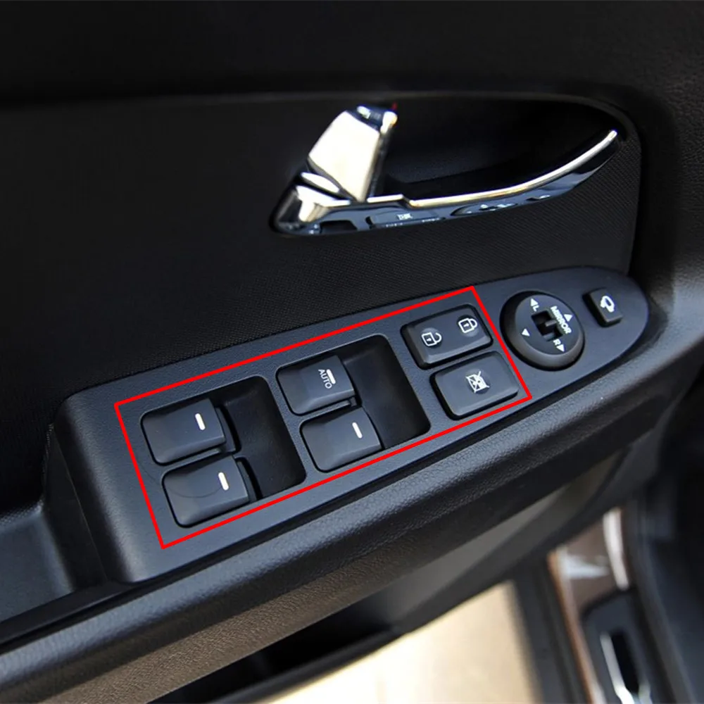 Стеклоподъемный переключатель для Kia Sportage R 93570 3W000 935703W000 красный светильник