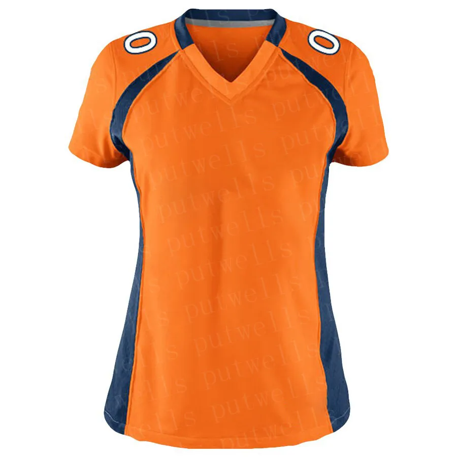 Women's American Football Denver Stitch Sport Fans Jersey MILLER CHUBB