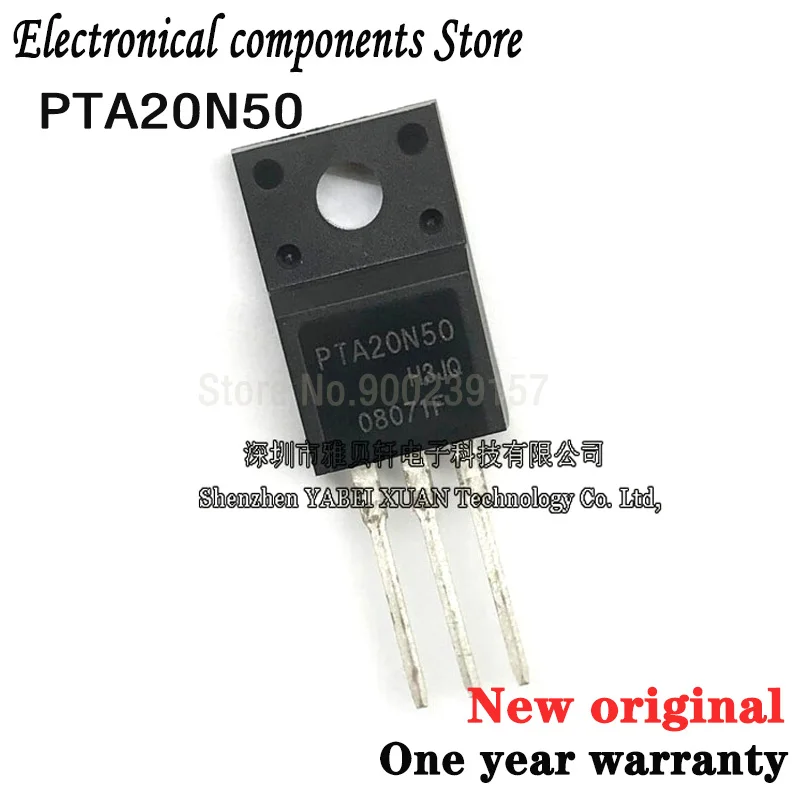 100% новый оригинальный один год гарантии 10 шт. PTA20N50 20N50 PTA20N50A TO-220F 20A 500V | Электроника