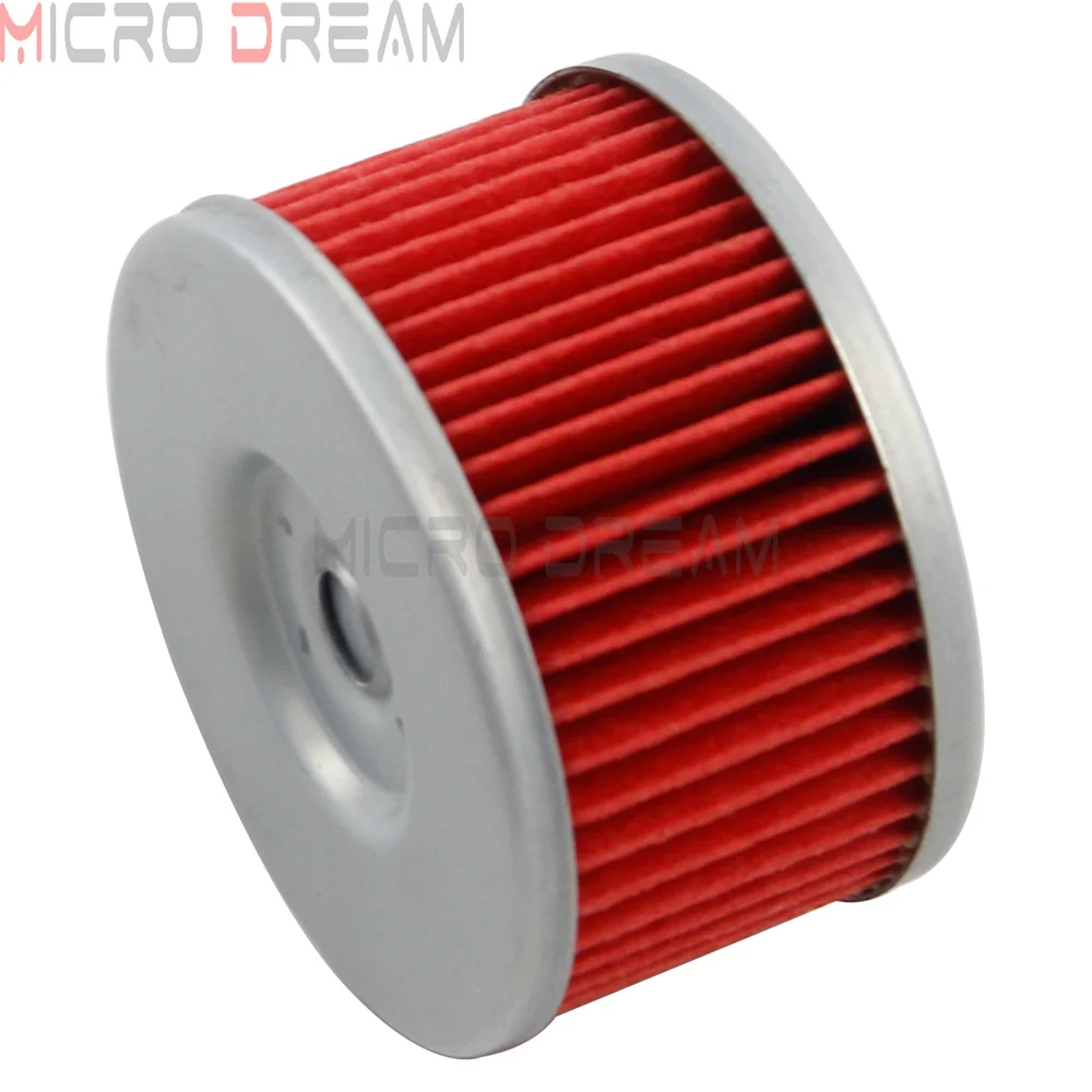 

Red Motorcycle Engine Oil Filters For Suzuki DR500 SP500 DR600 SP600F DR650 DS650 LS650 XF650 DR750 DR800