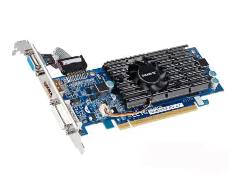 Видеокарта GIGABYTE G210 оригинал 1 ГБ 64 бит GDDR3 графические карты для nVIDIA Geforce GPU игр Dvi VGA