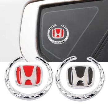 

Window Emblem Sticker Car for Honda Civic Accord Crv Nc750x Dio Fit Jazz Hornet Jade City Accessories Auto Logo Side Decal
