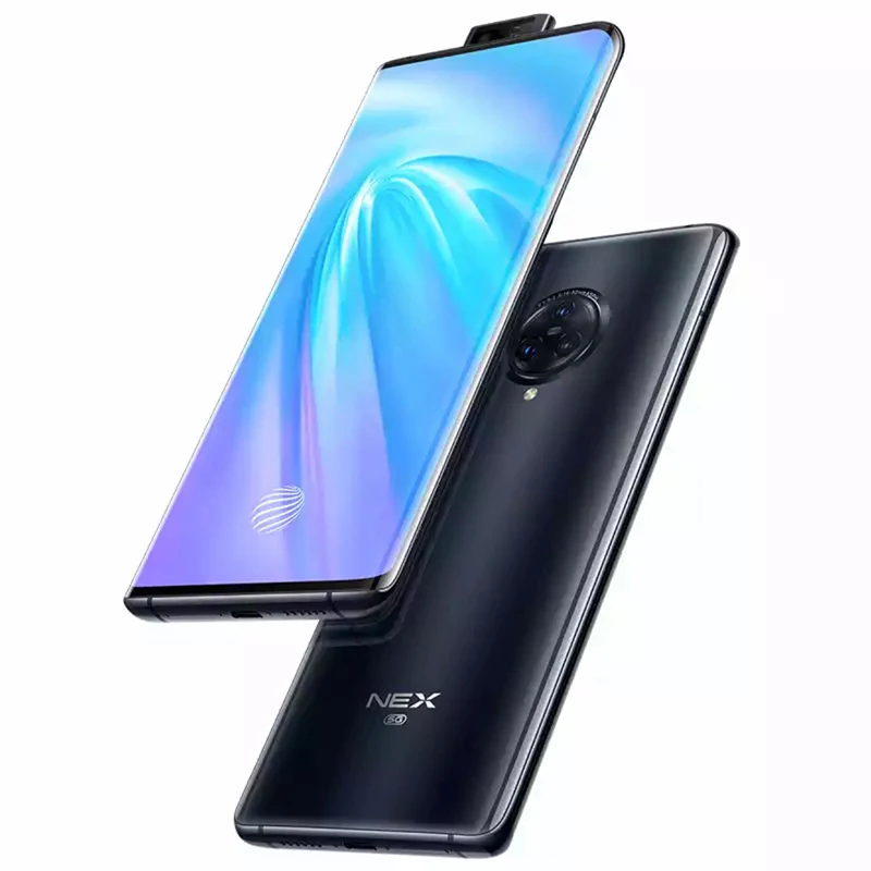 В, Vivo Nex 3, 5G, мобильный телефон, 12 Гб ОЗУ, 256 Гб ПЗУ, Android 9,0, Snapdragon 855, 6,89 дюймов, Super Amoled, 64.0MP, 44 Вт, зарядное устройство