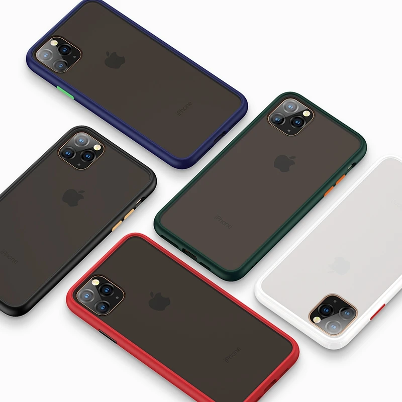 Benks для iPhone 11/iPhone 11 Pro/iPhone 11 Pro Max ударопрочный Матовый PC+ TPU Защитный чехол