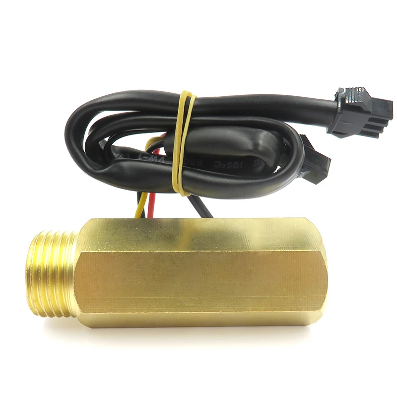 pulso de fluxo da turbina com deteccao temperatura sensor fluxo agua bronze salao 04