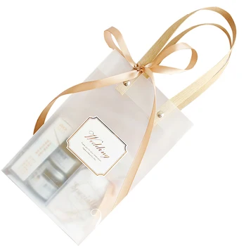 

50pcs/lot gift bag with ribbon Romantic high quality beautiful for wedding return gift