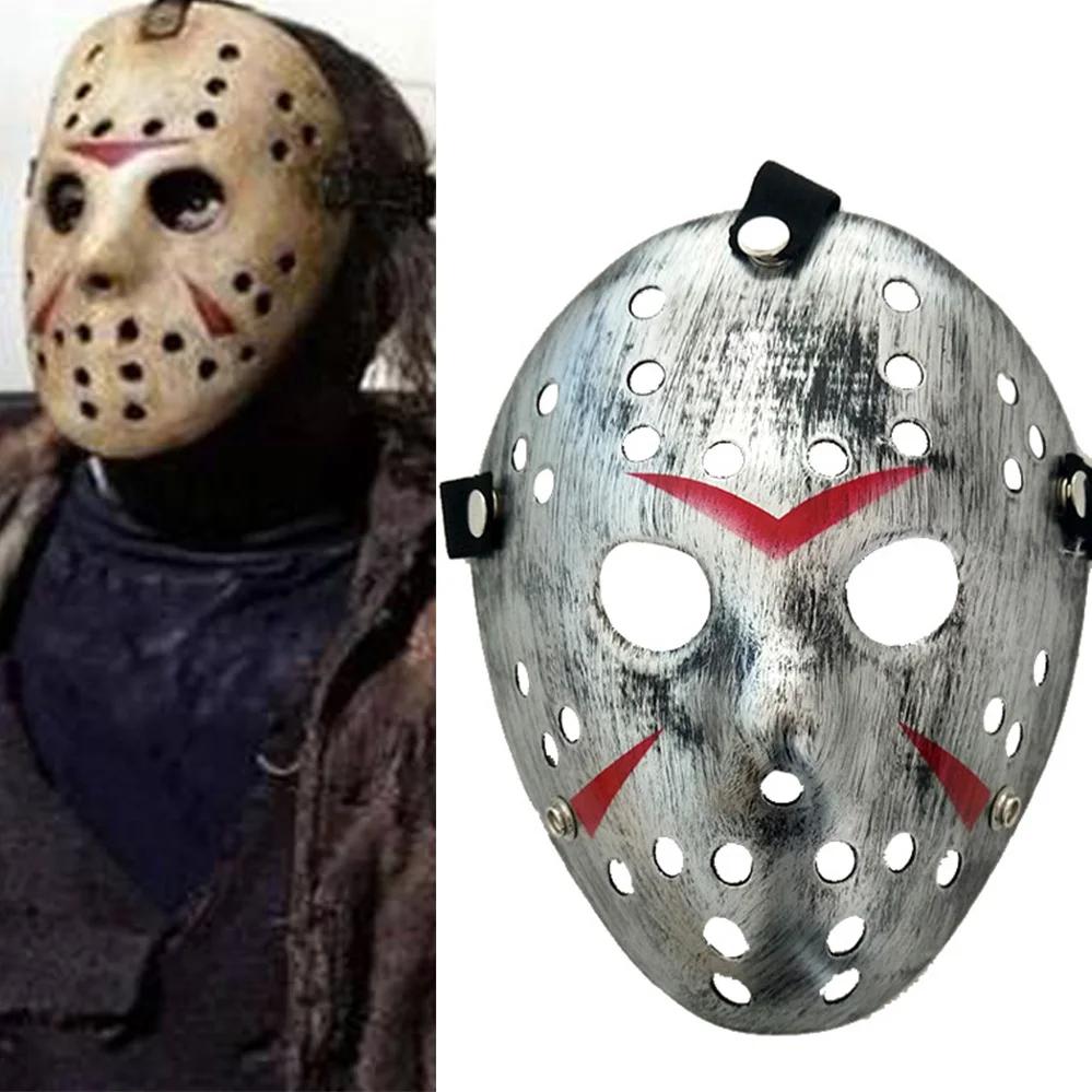 1 шт./лот, Черная пятница, № 13, Jason Voorhees Freddy, хоккейный фестиваль, вечерние маскарадные маски на Хэллоуин(для взрослых