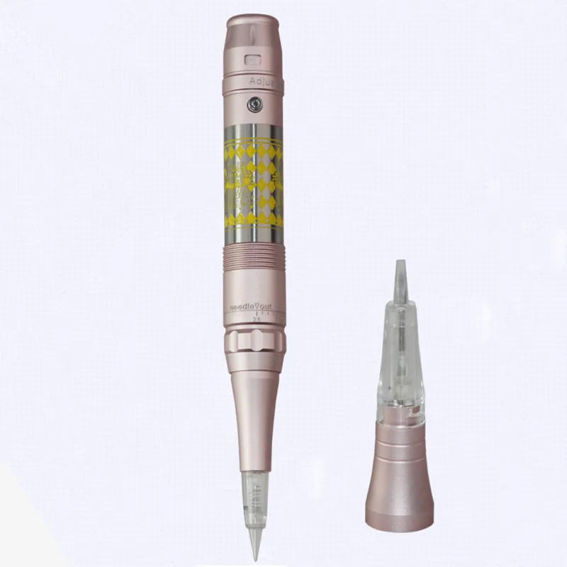 Горячая Профессиональный Перманентный макияж машина для бровей губ подводка для глаз уход за кожей ручка для микроблейдинга - Цвет: pink