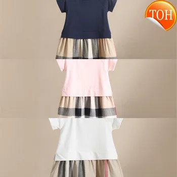 

Girl Dress New Baby Dresses Stripe Summer Short Sleeve Princess Dress Female Baby Summer Clothes Kids Girl Clothes