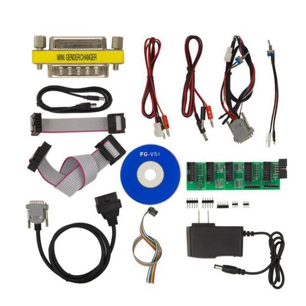 Качество А+++ FG TECH V54 FGTech Galletto 4 Мастер BDM OBD с BDM Адаптеры для средство диагностики автомобиля Автомобильный сканер FG V 54