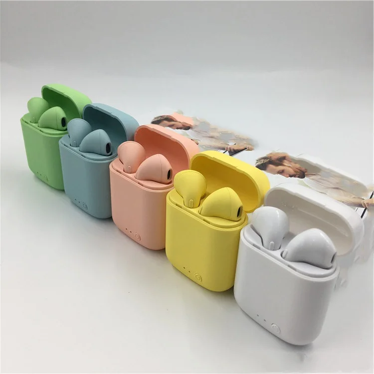 Mini Macaron TWS Bluetooth Earbuds Wireless Earphone Bluetooth 5 0 Sport Handsfree Headset With MIC Charging Box