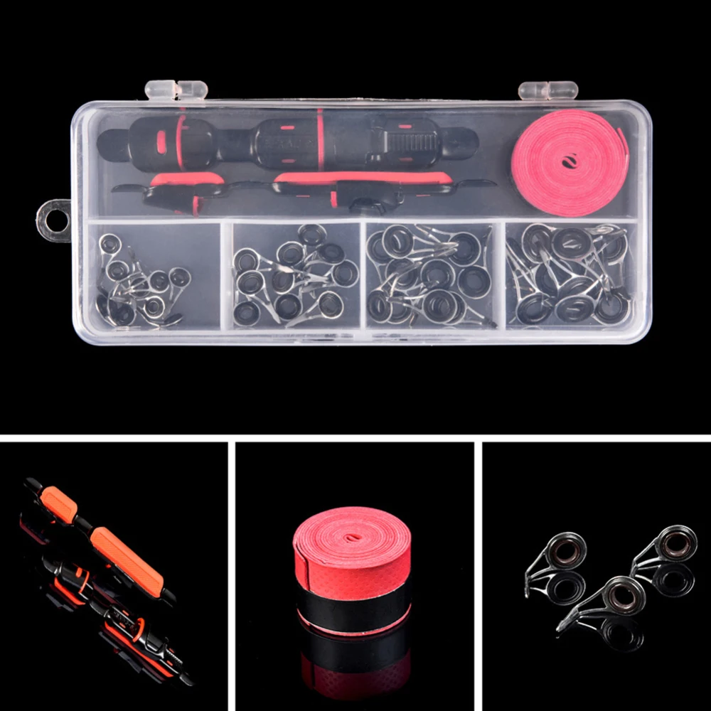 

New Diy Fishing Accessories Tools Refitting Sea Pole Accessories Box With Fishing Deck Sweatband Guide Ring Pliers