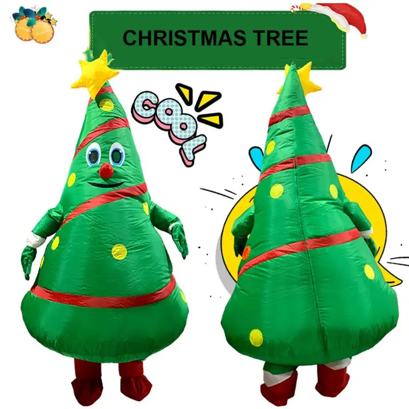 

Christmas Tree Inflatables Adult Carnival Cosplay Funny Party Clothing Props