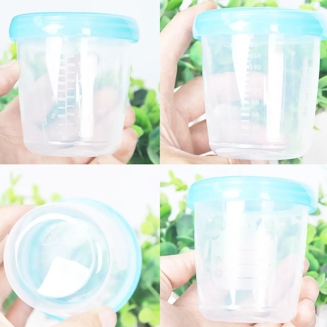 Baby Food Storage Set Cup Breast Milk Fruit Juice Storage Seal Preservation Cups Box Melkpoeder 180ml