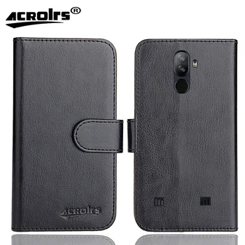Перейти на Алиэкспресс и купить Doogee S40 Lite чехол 5,5 дюйм6 цветов откидной мягкий кожаный чехол Crazy Horse для телефона с функцией подставки чехол s кошелек для кредитных карт
