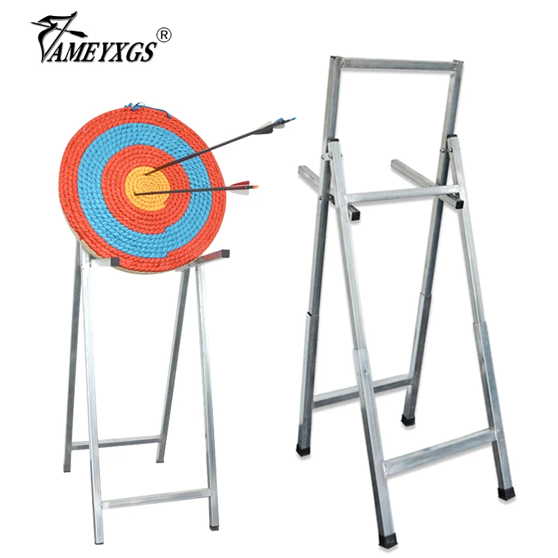 

1set Archery Grass Target Bracket 55cm Straw Target Board Folding Target Stand For Bow And Arrow/Darts Shooting Accessories