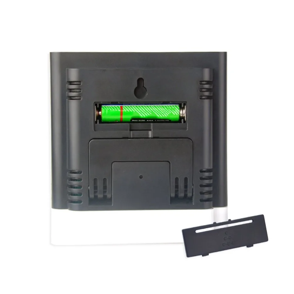 318 цифровой электронный термометр гигрометр Температура Влажность монитор Подставка Кронштейн подвесной будильник для домашнего использования в помещении