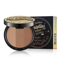 3 cores bronzeadores rosto maquiagem highlighter corretivo bronze sombra pó à prova dwaterproof água pó solto maquiagem em pó maquillaje tslm1