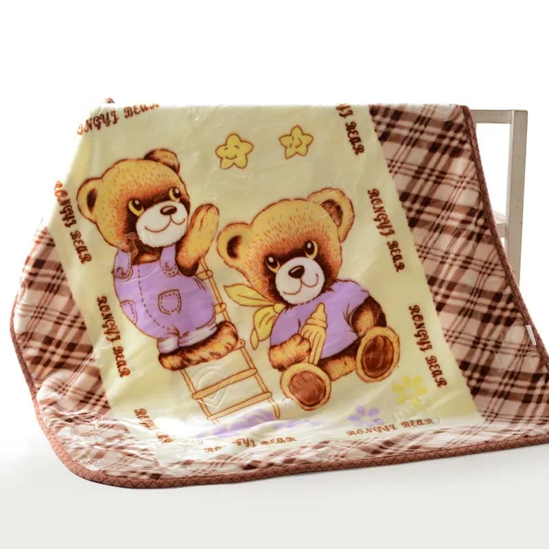 100*110 см зимняя детская одежда с рисунком из мультфильма одеяла с рисунком Большой утепленные, фланелевые Пеленание младенца утепленный Зимний комбинезон на Обёрточная бумага мягкая новорожденная Одеяло