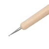 5Pcs Wooden Ball Stylus Dotting Tools Set Embossing Pattern Clay Sculpting Modeling Tools For Manicure Rhinestone Picker Tool 4