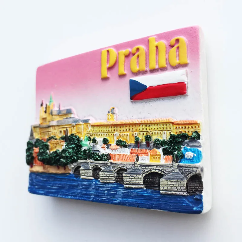 BABELEMI, новинка, чешский, прагский магнит на холодильник, сувениры для путешествий, Карлов мост, холодильник, магнитная наклейка, подарок, украшение для дома