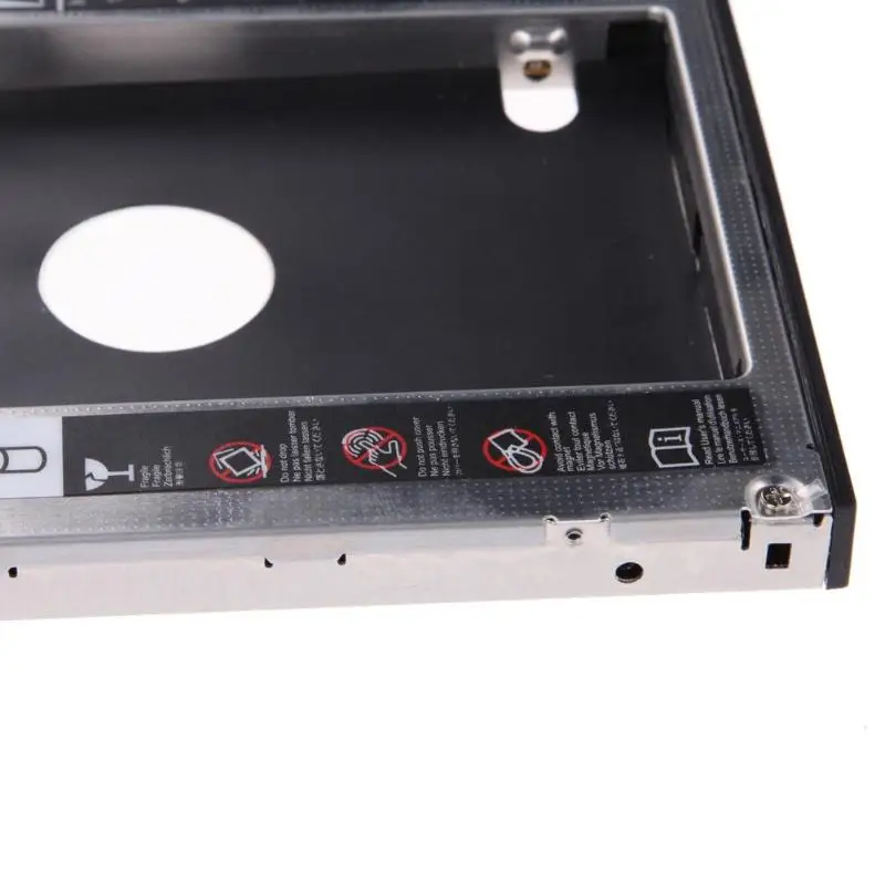 Отсек для жесткого диска Универсальный 2,5 2-й 12,7 мм/9,5 мм Ssd Hd SATA жесткий диск HDD Caddy адаптер отсек для Cd Dvd Rom Оптический отсек