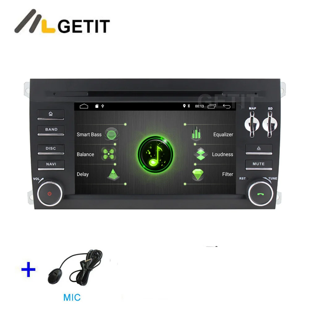 DSP 2G-RAM 16G-ROM DSP 64G PX6 Android 9 Автомобильный DVD стерео радио gps навигация для Porsche Cayenne 2003-2010 - Цвет: DSP 2G-RAM 16G-ROM