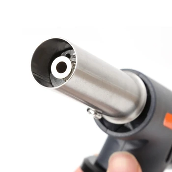 

Portable Camping Welding Gas Torch Flame Gun Flamethrower Butane Burner Wind Proof 40JE