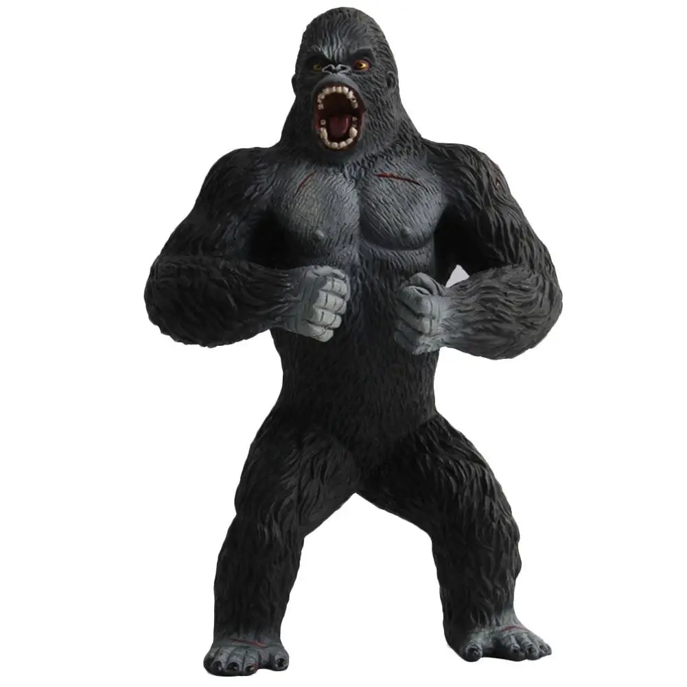 

Kuulee Simulation Chimpanzee Movies Wild Animals Monkey PVC Figure Gorilla Collectible Science Education Movie Animal Model Toy