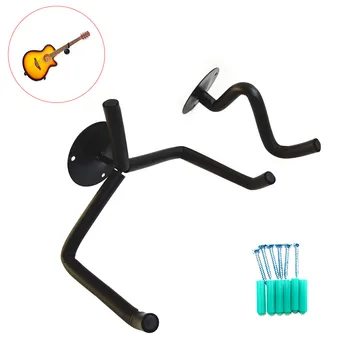 

Studio Universal Hanger Guitar Stand Metal Wall Mount Music School Portable Horizontal Training Center Shop Ukulele Violin Split