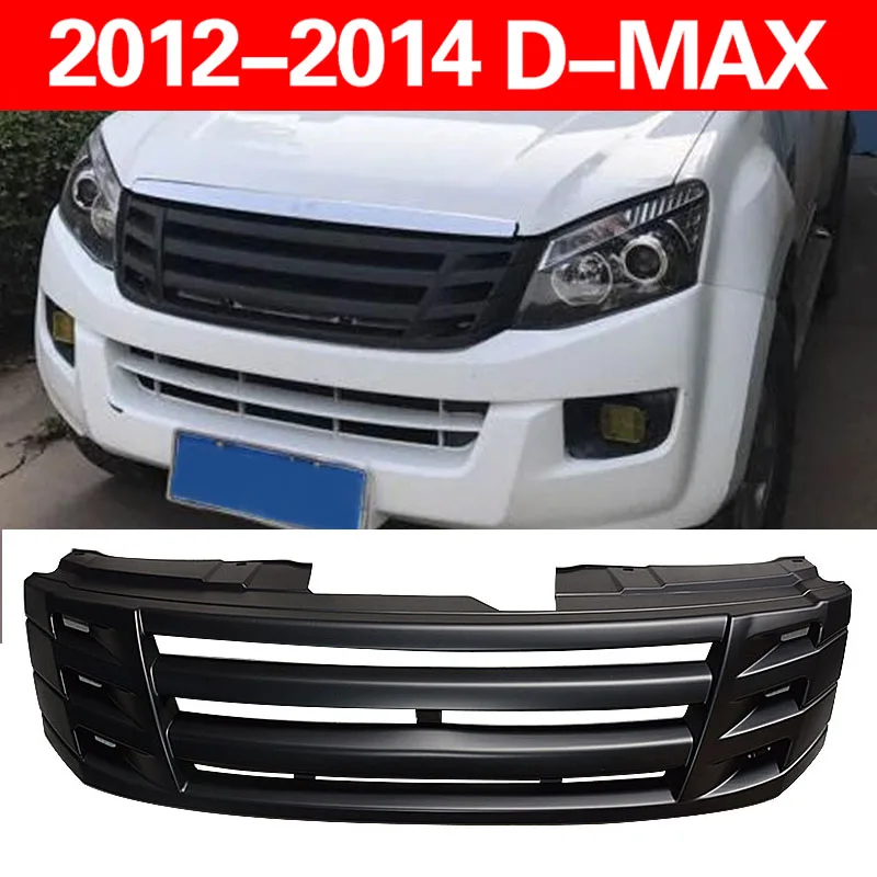 OME дизайн матовый черный Передняя гоночная решетка решетки ABS передняя замена триммеров грили Raptor подходит для ISUZU D-MAX DMAX 2012-2015OME