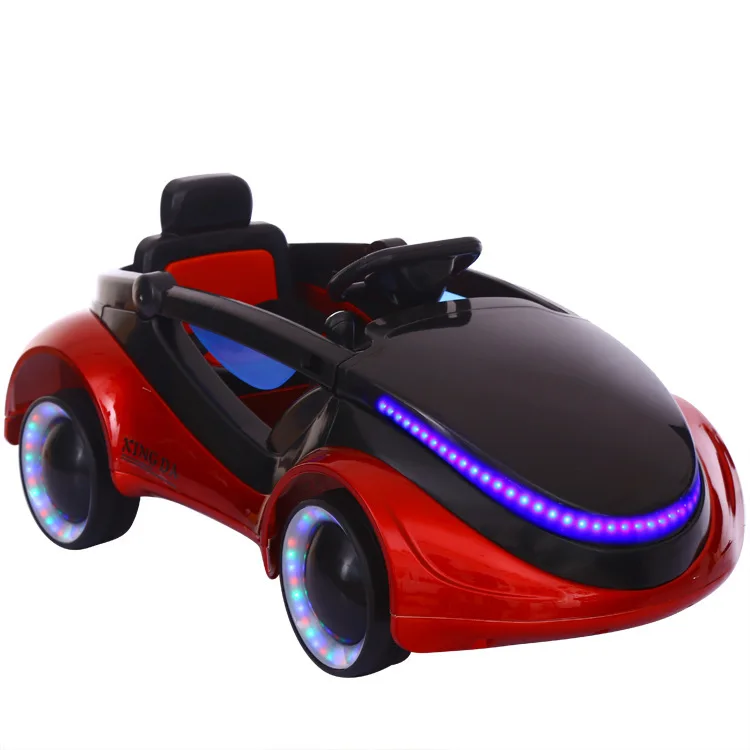 

2019 New Dual Drive Baby Music Electric Car Remote Control Light Ride on Toy Car Toddler Toy Kids Car with Light Music1-8Y