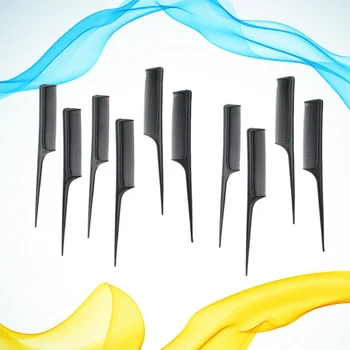 

10Pcs Hair Comb Hairdressing Tool Salon Comb Professional Barber Comb Hair Cutting Comb for Salon