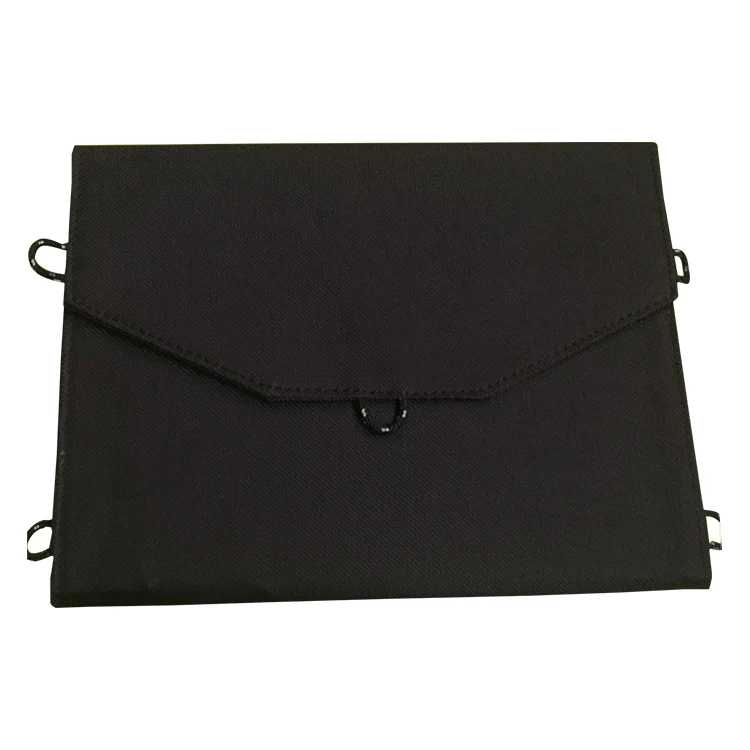 Wholesale 20w Solar Panel Carry Foldable Charger Folding Solar Charger Bag with Dc18v and Usb Connector
