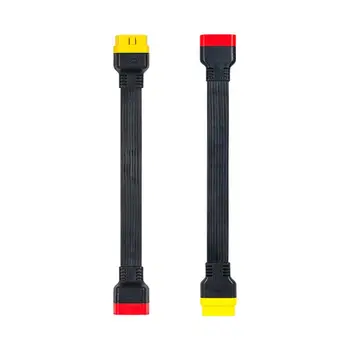 

36cm Car OBD Extension Cable for X431 16Pin OBDII Male Female Extended Connector