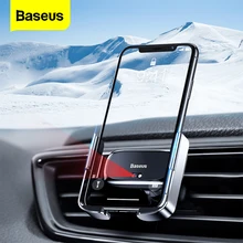 Baseusミニインテリジェント赤外線自動車電話ホルダー電話車の携帯iphone用スタンド11プロマックス