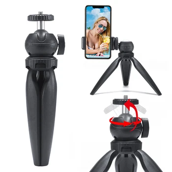 

Adjustable Outdoor Sports Camera Tripod for phone stand Live Broadcast Camera Bracket 180 Degree mobile smartphone holder