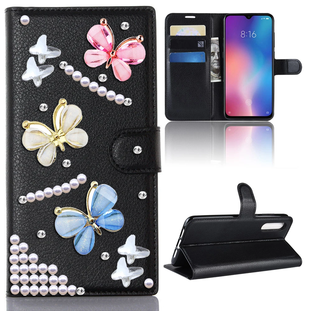 Flip Leather Wallet Phone Cases For Xiaomi Redmi Note 9S 7 8 9 Pro Max 8A 8T Mi 10 9T A3 Case Cover With Card Holder | Мобильные