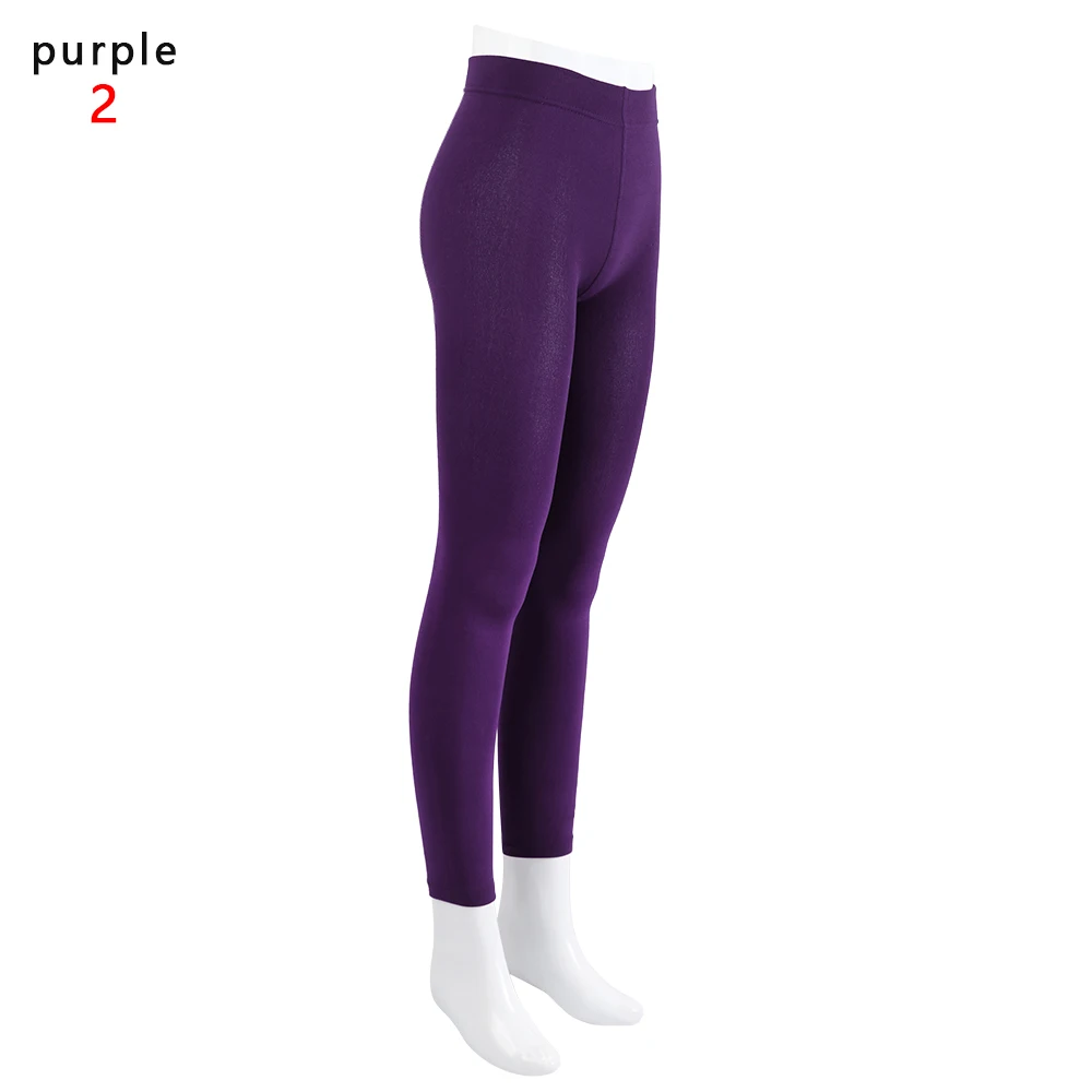 purple - 2 Зимние Модные теплые сексуальные обтягивающие штаны для женщин, бархатные бесшовные леггинсы, женские зимние классические плотные леггинсы для бедер, сохраняющие тепло - Цвет: purple - 2