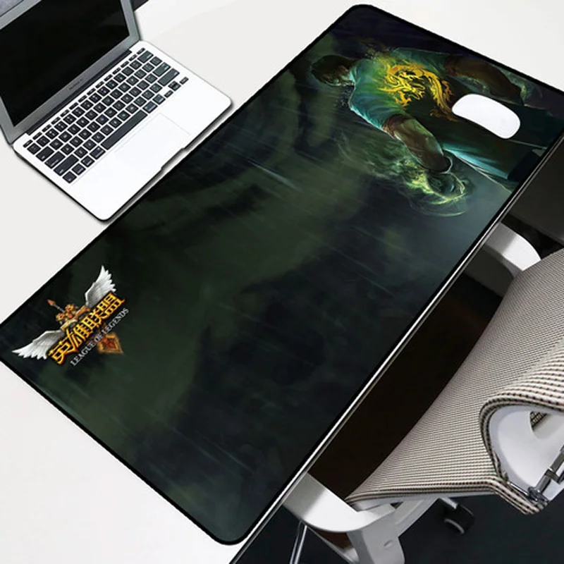 

befon Gaming Mouse Pad Gamer Desk Mat Large Anime Mouse Mat Anti-slip Natural Rubber Computer Mousepad 300x800x2mm