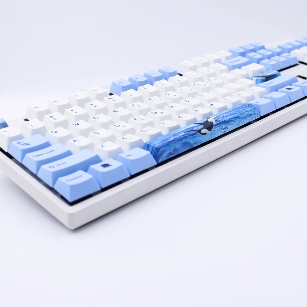 MP краска-сублимированный китов толстые PBT колпачки для клавиатуры CHERRY PROFILE MX