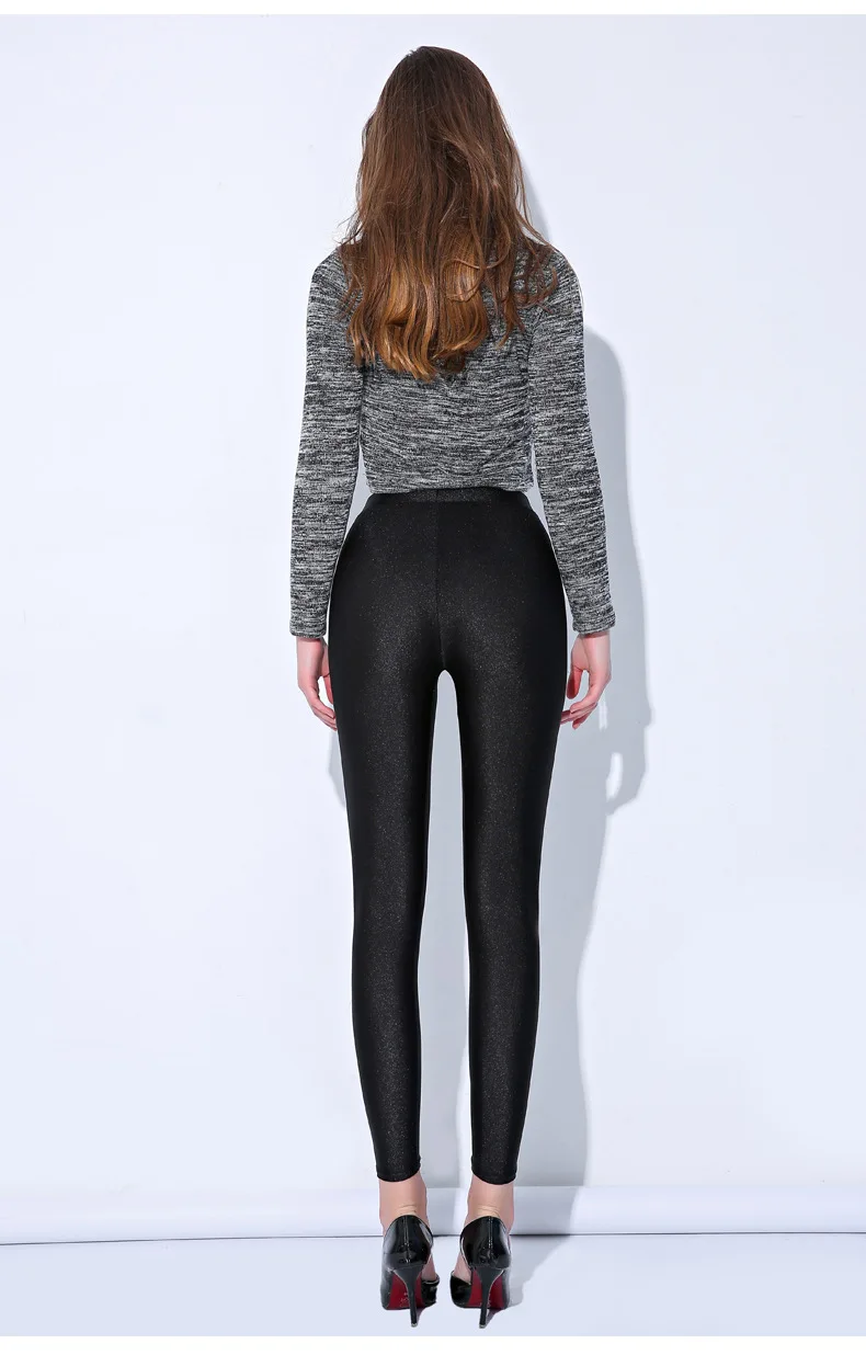 Капри, женские штаны, зима, женские облегающие брюки-карандаш с высокой талией, большие размеры 5XL, черные облегающие Женские брюки J201