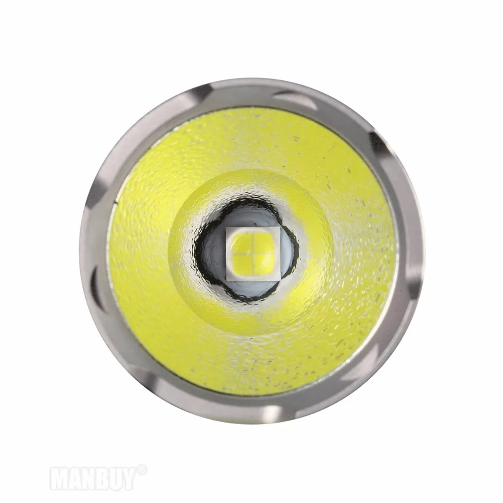 NITECORE TM03 CRI теплый свет 4CREE XHP70 светодиодный тактический фонарик 2800 люмен с 18650 для