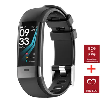 

Fitness Smart Band Activity Tracker Bracelet Men Women Smartband ECG PPG HRV Cardio Heart Rate Monitor Pedometer Sports Watch