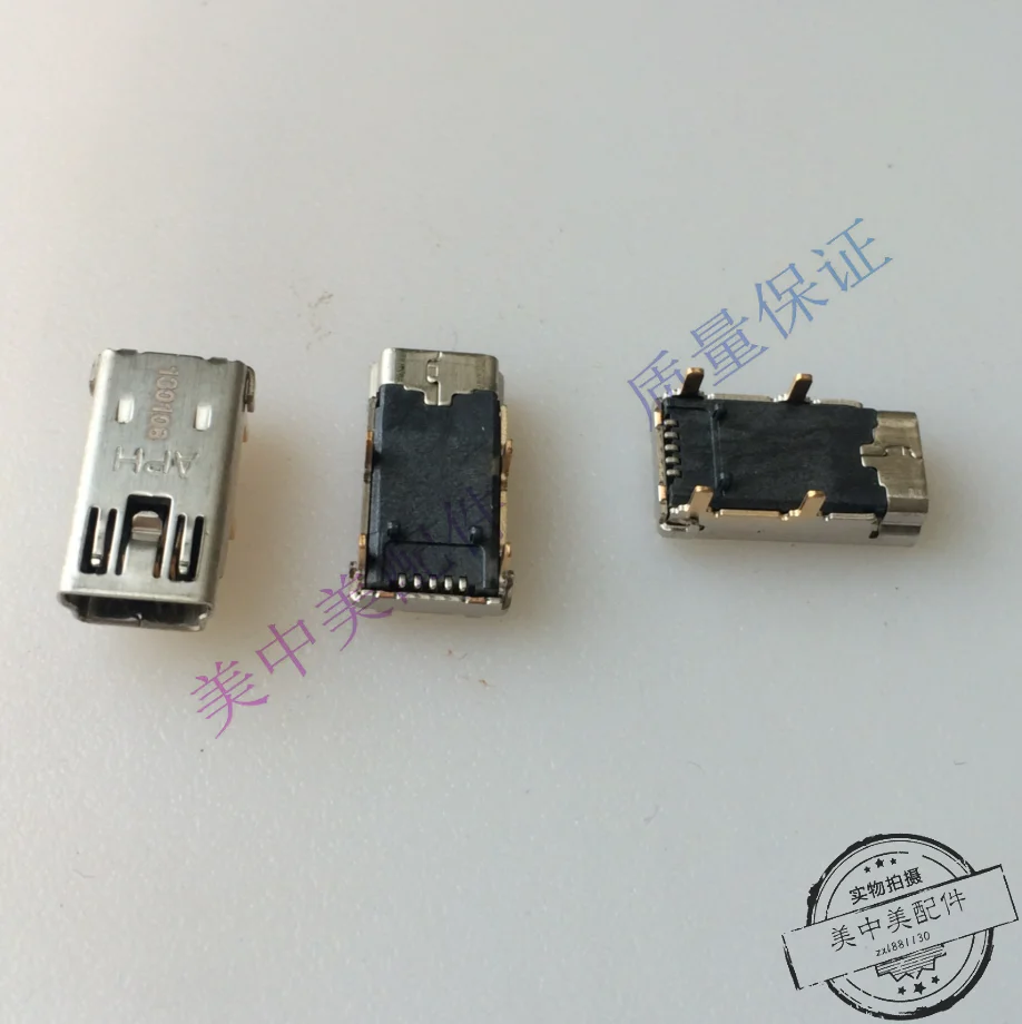 Original T พอร์ต Mini USB หญิงยาวโน๊ตบุ๊คขากว้าง0.25|ตัวเชื่อมต่อ ...
