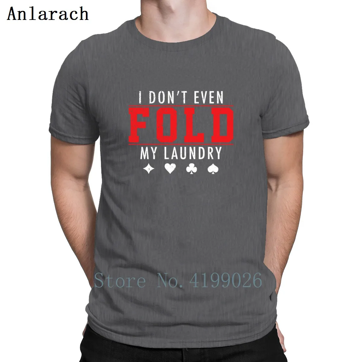 Poker Fold My Laundry футболка наивысшего качества одежда Летний стиль супер футболка для мужчин большие размеры дизайн слоган костюм